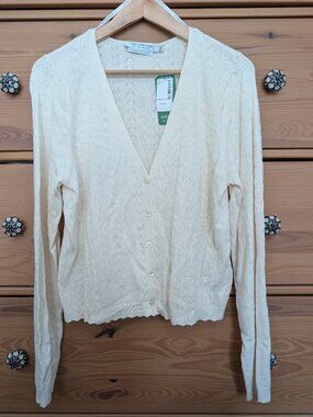 Simons Pointelle Cardigan